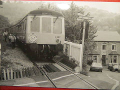 
Halls Road level crossing, West End, Abercarn, tour  © Photo courtesy of Unknown Photographer