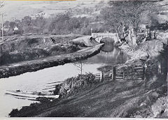 
The canalside site of Darren brickworks in 1949, © Photo courtesy of Ian L Wright from 'Canals in Wales'