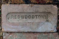 
'Redwoodtown' from Redwoodtown brickworks, Blenheim, found at Picton, Spring 2017
