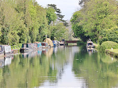 
Eastern arm of the Stroudwater Canal at Saul Junction, April 2024