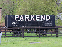 
Parkend 'Parkend' wagon, April 2024