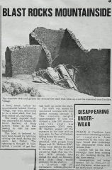 Henllys Colliery, A strange incident in 1970, from the 'Cwmbran Voice', 19th June 1970