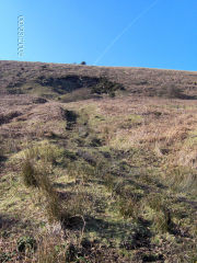 
Henllys Colliery, the small quarry and incline, March 2005