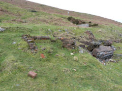 
Henllys Colliery upcast shaft foundations, February 2012