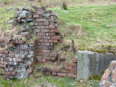 
Henllys Colliery upcast shaft foundations, February 2012