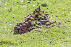 Henllys Colliery upcast shaft, some kind of valve from the reservoir??, May 2016