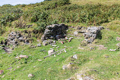 
Foundations near the engine house, August 2016