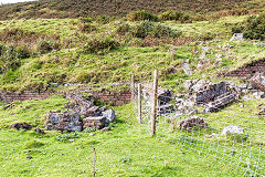 A panorama of the Upcast Shaft site, September 2016
