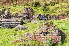 A panorama of the Upcast Shaft site, September 2016