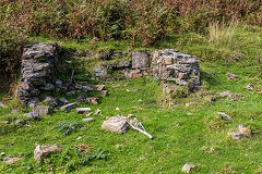 A panorama of the Upcast Shaft site, September 2016