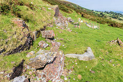 
A panorama of the Upcast Shaft site, September 2016