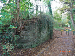 
Henllys Incline overbridge at top of the lower incline, November 2011