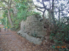 Henllys Incline overbridge at top of the lower incline, November 2011