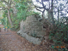 
Henllys Incline overbridge at top of the lower incline, November 2011