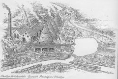 Henllys Brickworks, Oakfield, as it was in 1855....