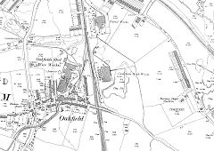 Oakfield Wireworks, 1901 © Crown Copyright reserved