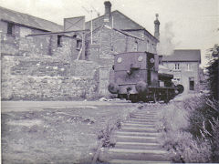 
'Whitehead' at Oakfield brickworks junction, June 1966