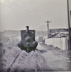 
'Whitehead' between the canal and Llandowlais Street, June 1966
