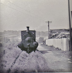 
'Whitehead' between the canal and Llandowlais Street, June 1966