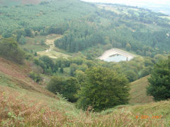 
Blaen Bran reservoirs, Upper Cwmbran, September 2007