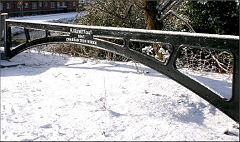 
Blewitts 1847 bridge girder, cast in Cwmbran Ironworks © Photo courtesy of Unknown source