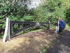 
Blewitts 1847 bridge girder, cast in Cwmbran Ironworks, © Photo courtesy of Martin Price