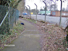 
Star Brickworks sidings, Llantarnam, January 2006