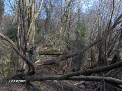 
Foot of incline to Upper Cwmbran, March 2005