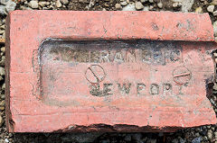 
'Cwmbran Brick Co Newport' from Cwmbran brickworks