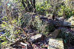 
The colliery 'main adit' next to the incline to Upper Cwmbran, January 2014