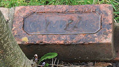 
'Cwmbran' probably from the 'Sketch' brickworks