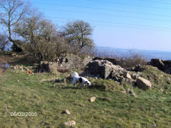 
Garn Wen level tippler and foundations, Upper Cwmbran, March 2005