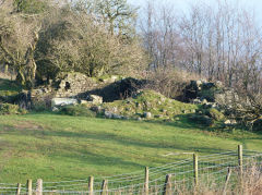 
Garn Wen level tippler and foundations, Upper Cwmbran, January 2012