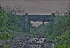 
In and around Pentre Lane bridge, 1981, © Photo courtesy of Stan Edwards