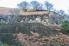 
Mineslope Colliery Quarry, Upper Cwmbran, February 2016