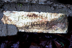 
'H Parfit Cwmbran' brick at Mineslope Colliery, January 2014