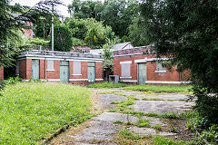 
Upper Cwmbran waterworks on the site of the brickworks, June 2017