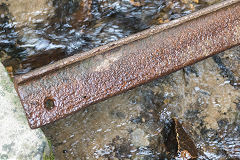 
Wrought-iron rail near Mineslope Colliery, June 2017