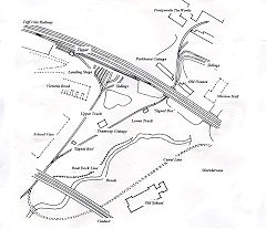 
Cwmynyscoy Tramroad at Pontymoile, © Map courtesy of Roy Morgan