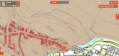 
Tithe map of Pontypool Park, 1843, © cynefin.archiveswales.org.uk