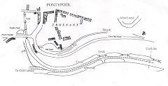 
Pontymoile Basin,upper section, © Map courtesy of Roy Morgan