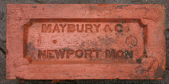 
'Maybury & Co Newport Mon' from the Oak brickworks © Lawrence Skuse