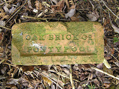 
'Oak Brick Co Pontypool', type 2 from the Oak brickworks