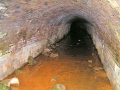 
Plasycoed drainage level from the Eastern Valleys and Plas-y-coed collieries, Pontnewynydd, May 2010