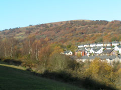 Cwm Ddu from Plas-y-coed, Pontnewynydd, November 2008