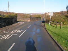 Merchants Hill low level bridge, Pontnewynydd, November 2008
