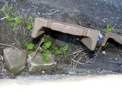 
Tramplates at Merchant's Hill, Pontnewynydd, June 2013