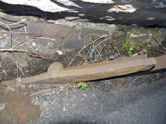 Tramplates at Merchant's Hill, Pontnewynydd, June 2013