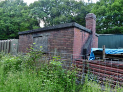 
Pentrepiod platelayers hut on the high-level line, Pontnewynydd, June 2013