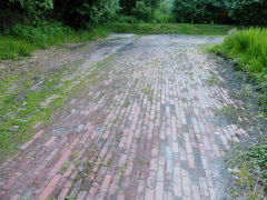 
One of the Elled Colliery levels behind the Queens Inn, Pontnewynydd, June 2013